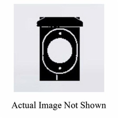 Mulberry Electrical Box Cover, Rectangular, Aluminum 30531